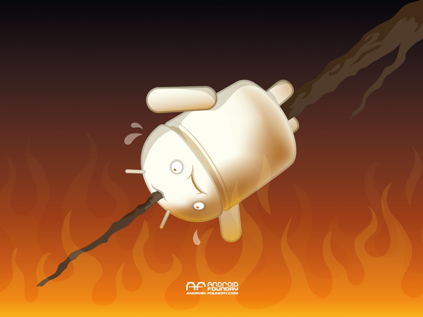 Wallpaper : National Marshmallow Toasting Day! | Android Foundry